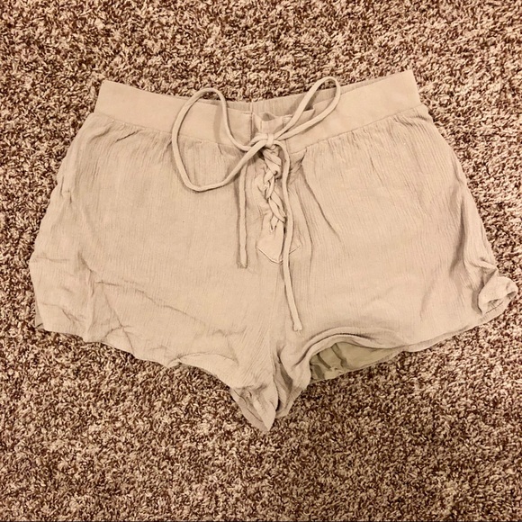Lace-Up Shorts - Picture 1 of 2